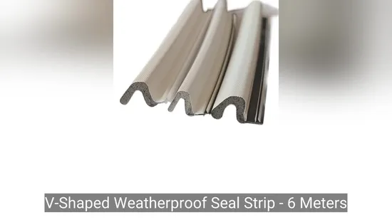 Wooden Door Silicone Rubber/PU/TPE/PVC/ EPDM Foam Wrapped Sealing Strip Frame Weatherstripping /Sealing/Seal